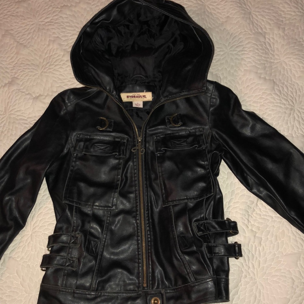 leather jacket
